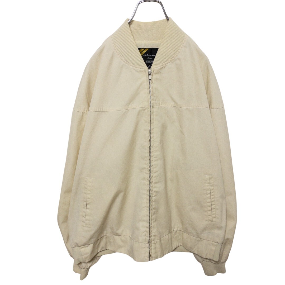 【Sears】 70~80's 日本製 VINTAGE 黒タグ ダービージャケット 無地 S-865拍卖