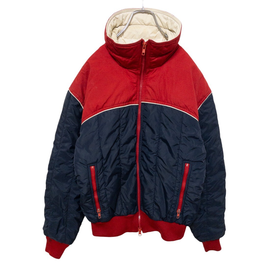 【Woolrich】 70's 白タグ VINTAGE スタンドカラー 中綿入りナイロンジャケット S-879拍卖