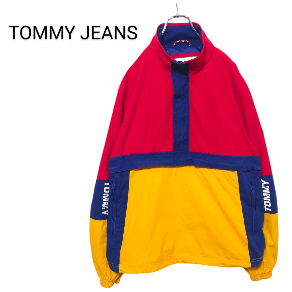 【TOMMY JEANS】90's アノラック セーリングジャケットA-2593拍卖