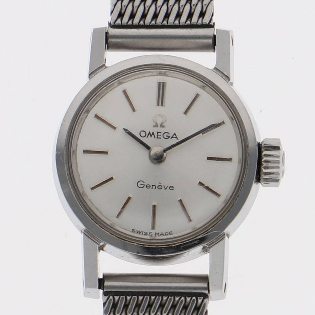 OMEGA オメガ デヴィル シルバーダイヤル SS 手巻き レディース【123699】拍卖