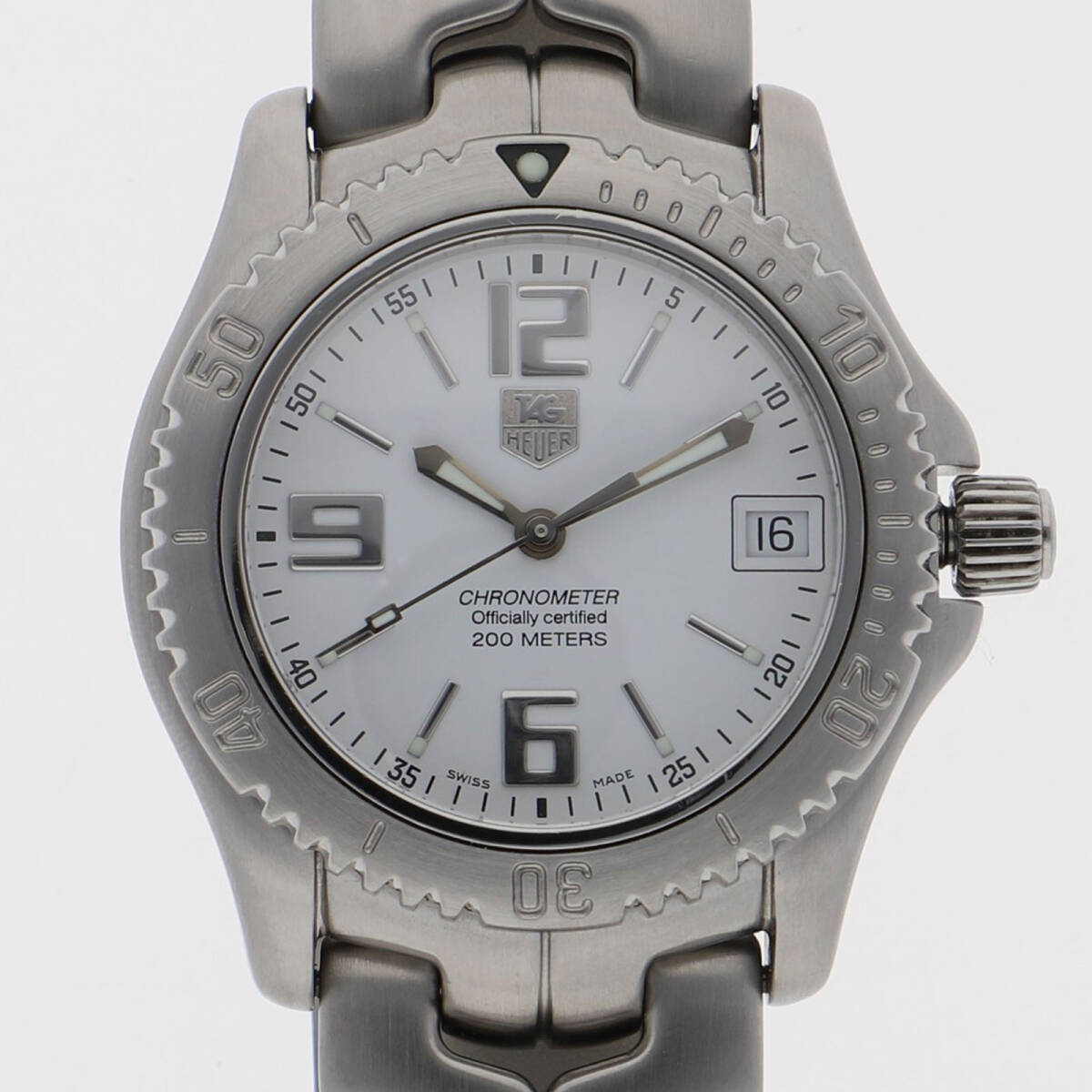 TAG HEUER タグホイヤー WT5211.BA0553 リンク ホワイトダイヤル SS 自動巻き メンズ【124259】拍卖