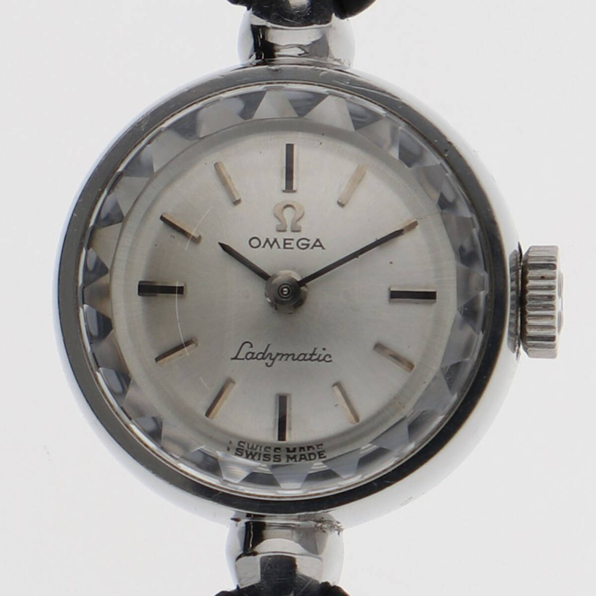 OMEGA オメガ 551005 レディーマティック シルバーダイヤル SS 自動巻き レディース【124286】拍卖