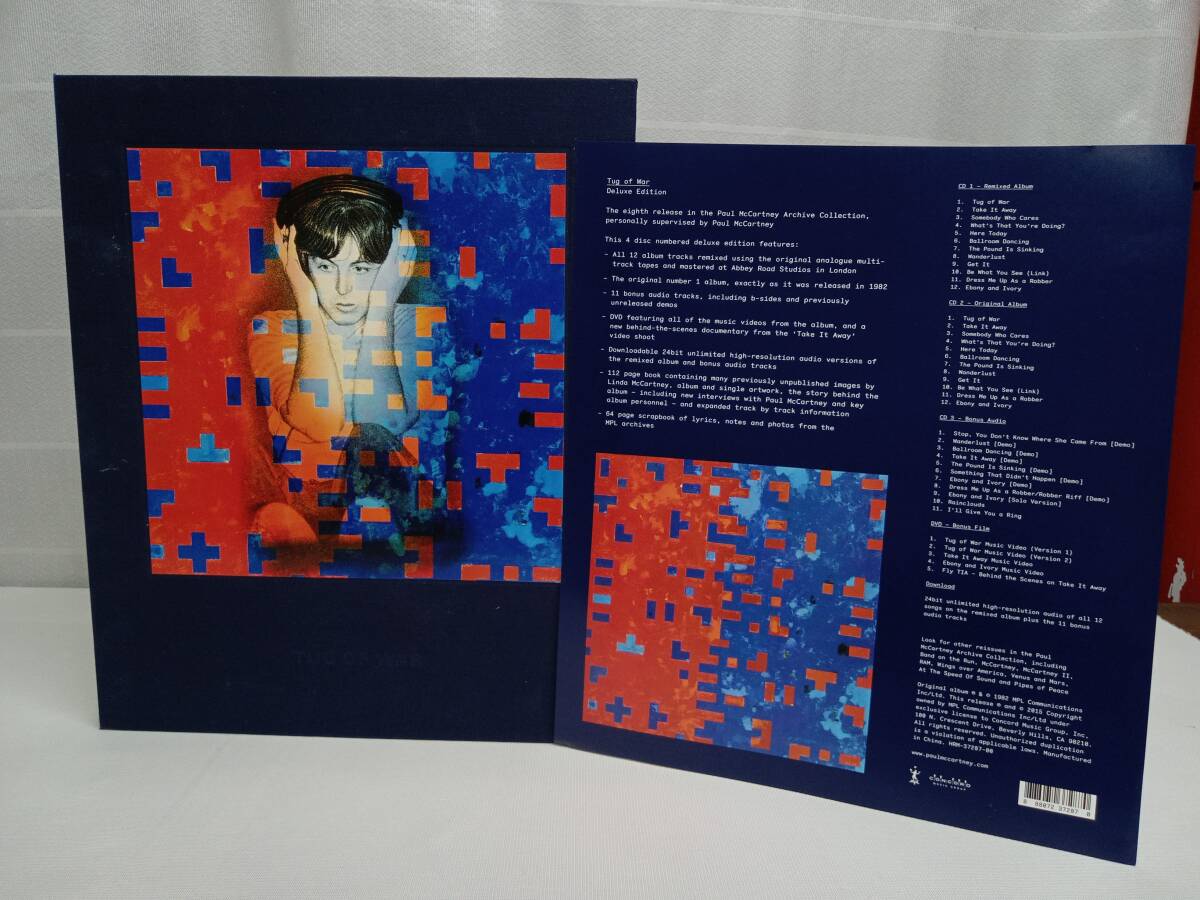 ポール・マッカートニー CD タッグ・オブ・ウォー(スーパー・デラックス・エディション)(3SHM-CD+DVD) 店舗受取可拍卖
