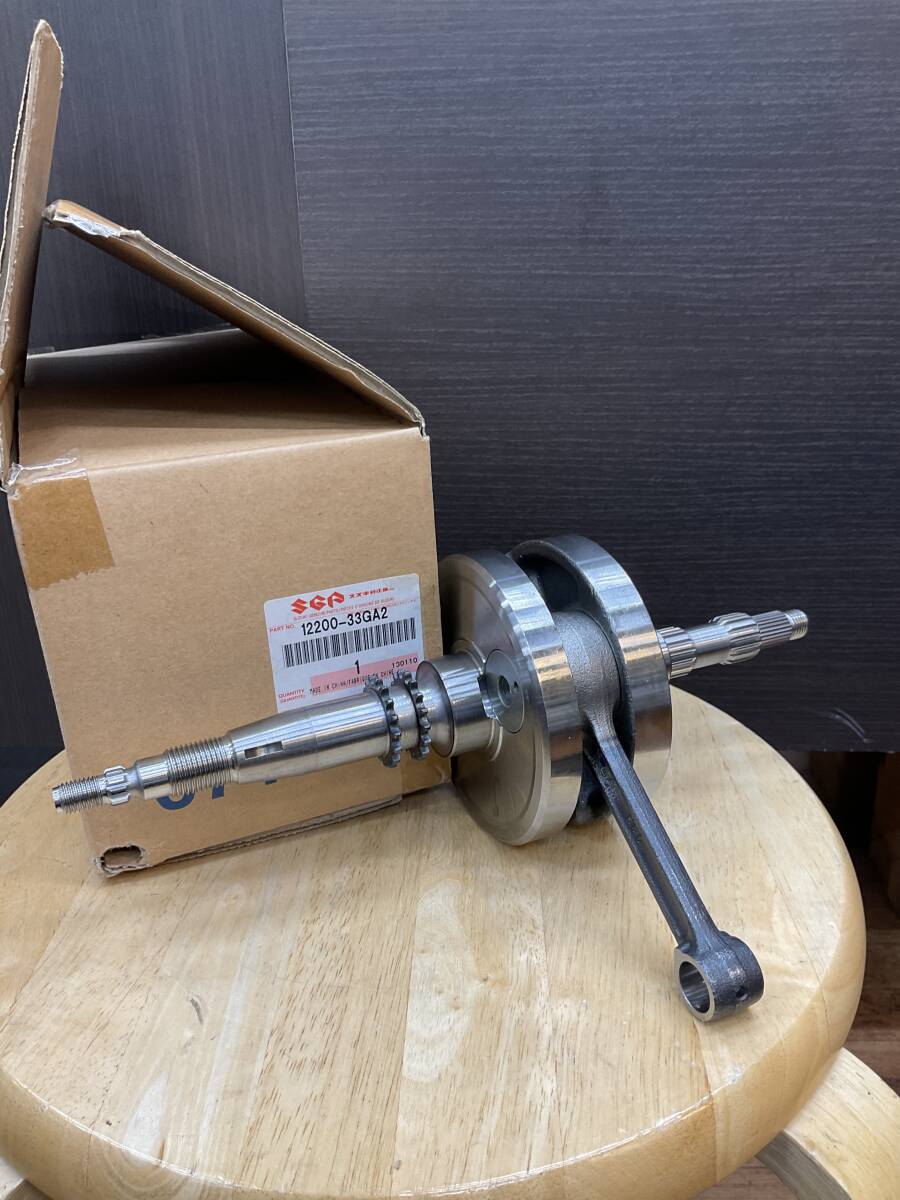 SUZUKI アドレスV125/V125S/V125Sリミテッド UZ125 K5 クランクシャフト 純正 12200‐33GA2 ②/6 S:A1-D 2411拍卖