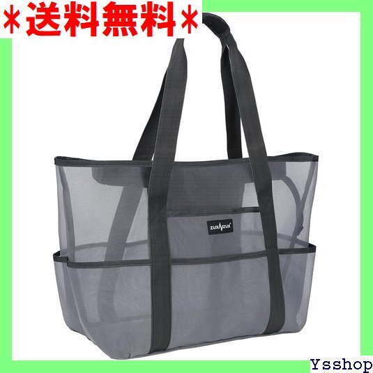 ☆人気商品 ZUXNZUX ビーチバッグ プールバッグ 軽量 38 チ/ショッピング/水泳/ジム/スパ/温泉/旅行用 バッグ 51拍卖