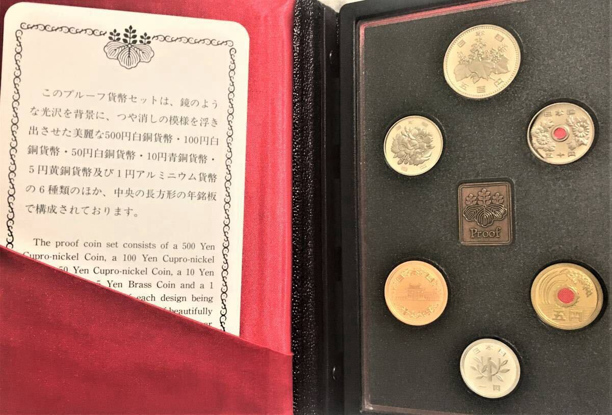 【ギフト】昭和63年(1988年)通常プルーフ貨幣セット拍卖