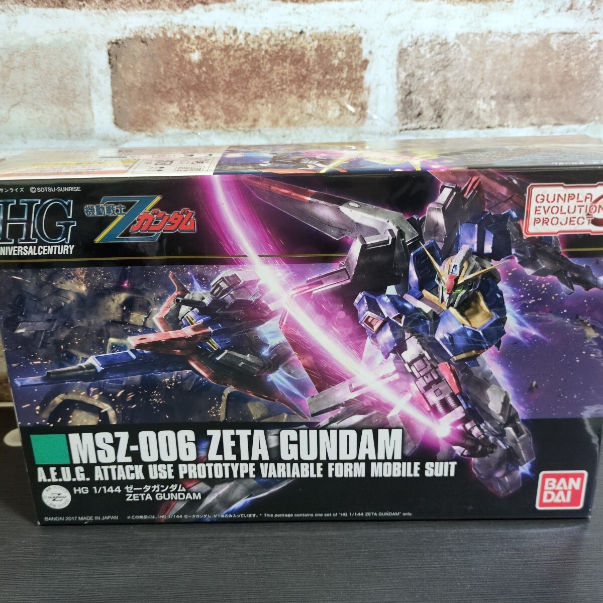 機動戦士Zガンダム MSZ-006 ゼータガンダム 1/144 BANDAI拍卖