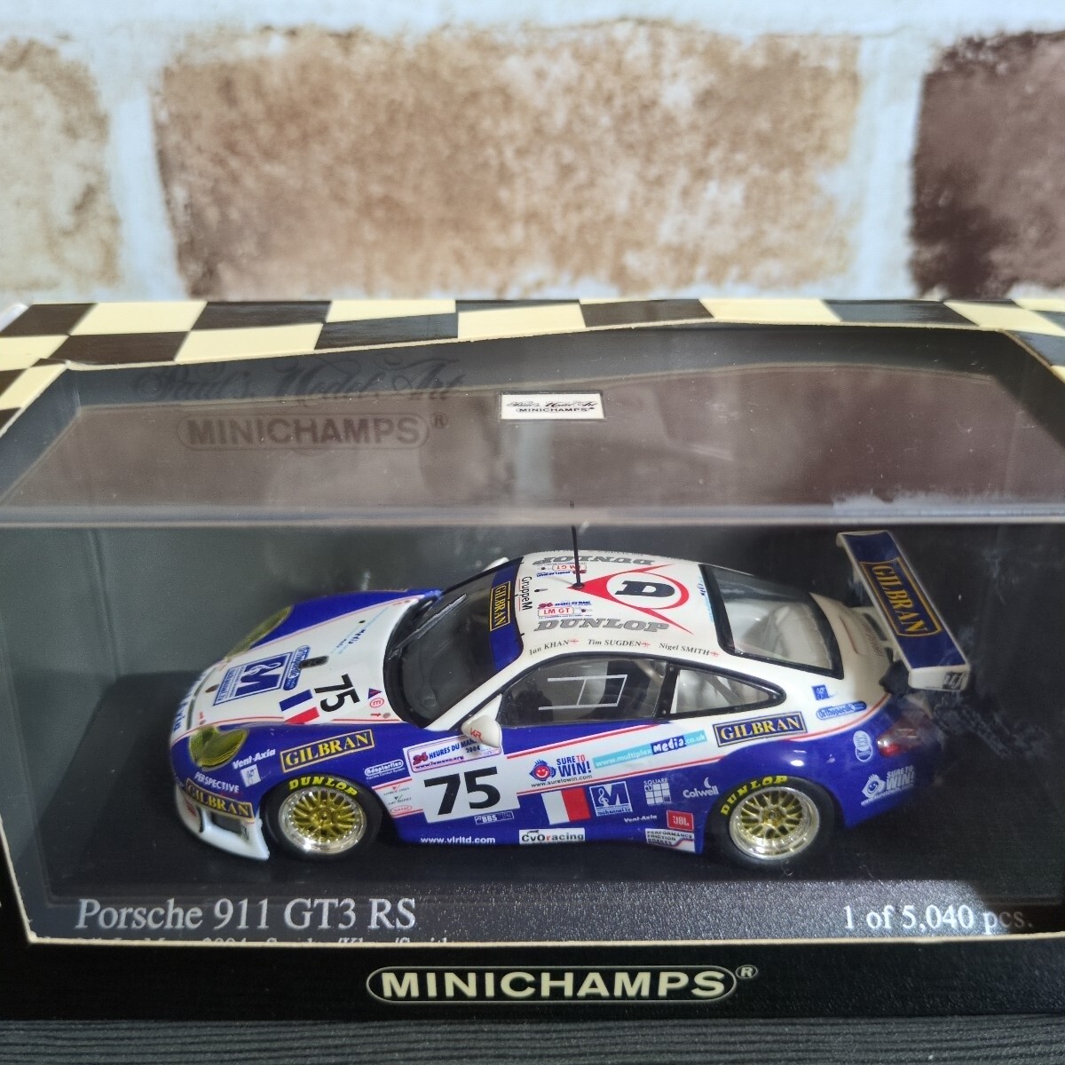 ポルシェ 911 GT3 RS 24h Le Mans (2004)1/43スケール MINICHAMPS 拍卖