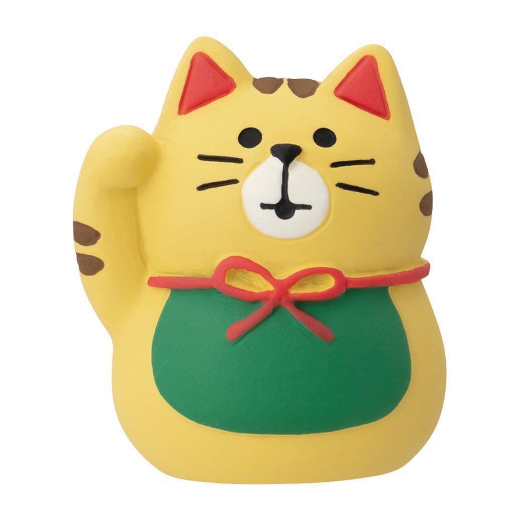 FUKU 福 MONO concombre マスコット 豆福マスコット 招き猫 とら デコレ インテリア かわいい グッズ拍卖