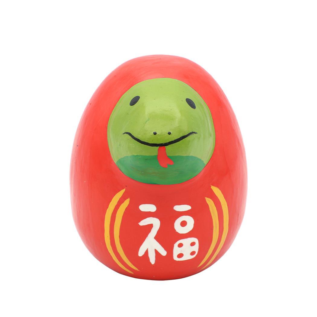 マスコット だるまアニマル ヘビ トモコーポレーション インテリア かわいい グッズ拍卖