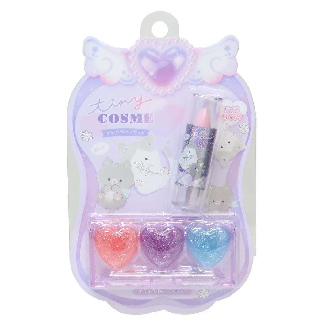 タイニーコスメ キッズコスメ リップパレットセット なにしてるの こねこ クーリア プレゼント 女の子 コスメ雑貨 グッズ拍卖