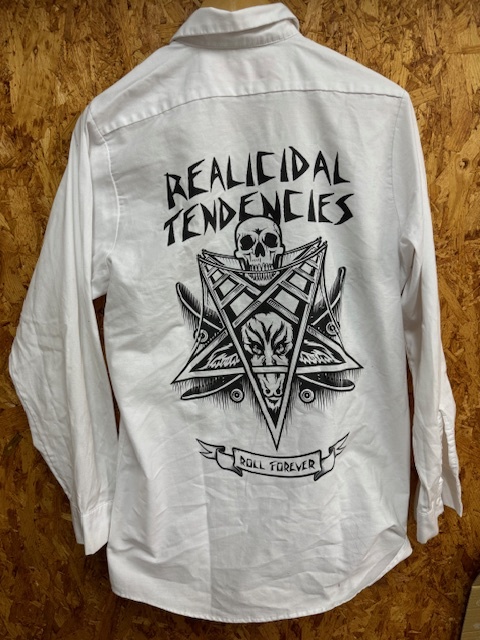 REAL x SUICIDAL TENDENCIES コラボ ワークシャツ / INDIPEMDENT スラッシュ SANTA CRUZ パウエル old スケーター VANS BONZ PUNK 拍卖