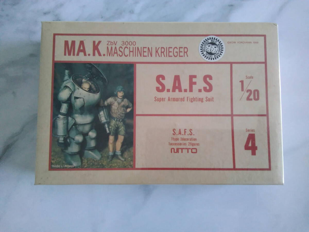 1/20 S.A.F.S Ma.K. ZbV3000 マシーネンクリーガー シリーズ4 プラモデル 日東科学 NITTO拍卖