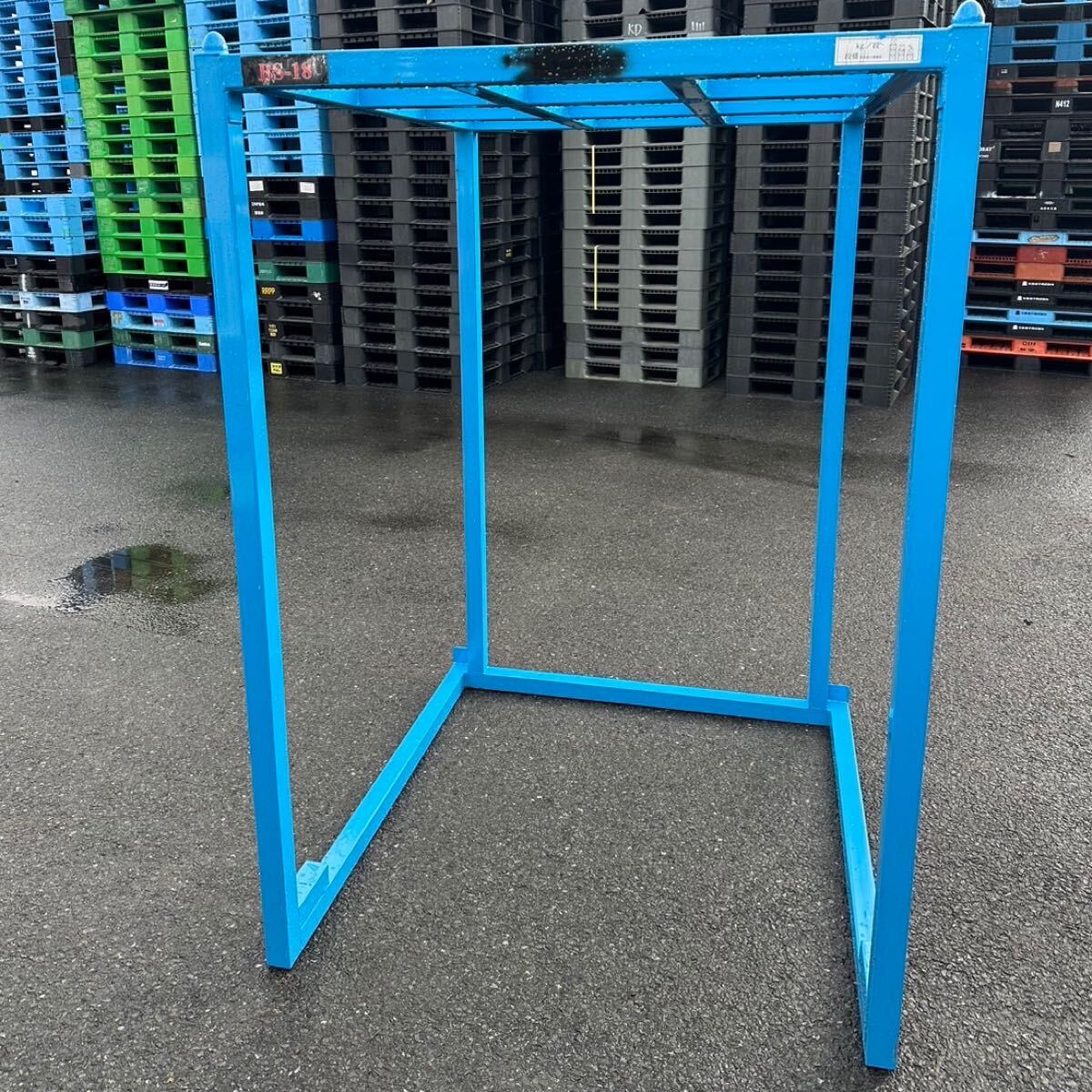 【中古】逆ネスティングラック 1150×1200×1650 10台セット 逆ネステナー 逆ネス 拍卖