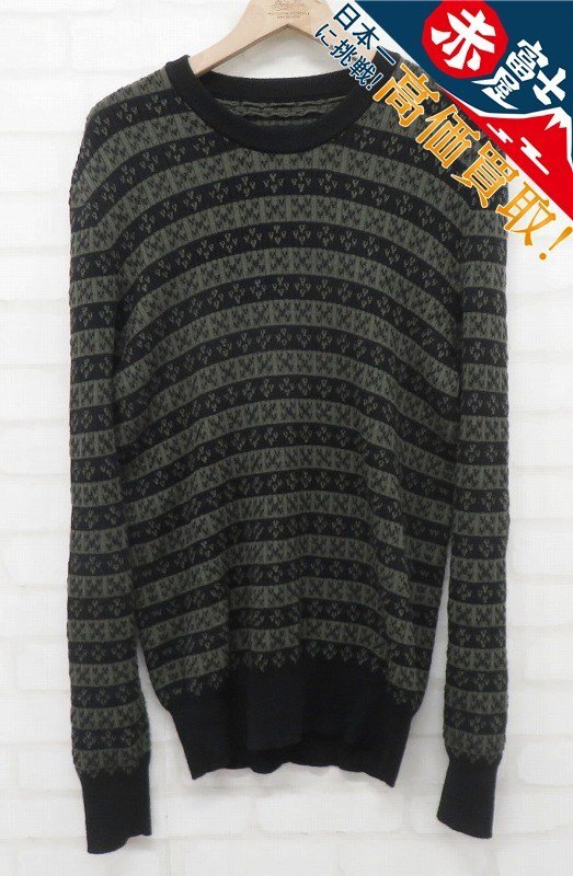 8T6406/Maison Margiela 10 ボーダーニットセーター S30HA0975 メゾンマルジェラ拍卖