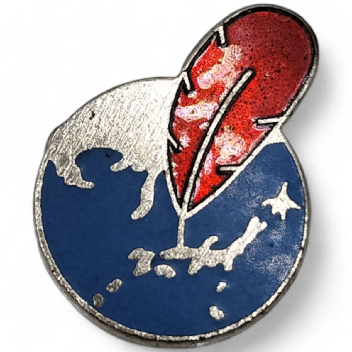 【Q25】ヴィンテージ ピンバッジ 1981 昭和56年 赤い羽根 共同募金☆当時物☆retorodac拍卖