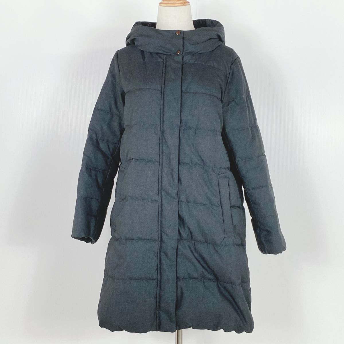 YZ1046 Samansa Mos2 サマンサモスモス レディース 厚手 ダウンコート ジャケット ハイネック Mサイズ あたたか 万能 アウター USED 古着拍卖