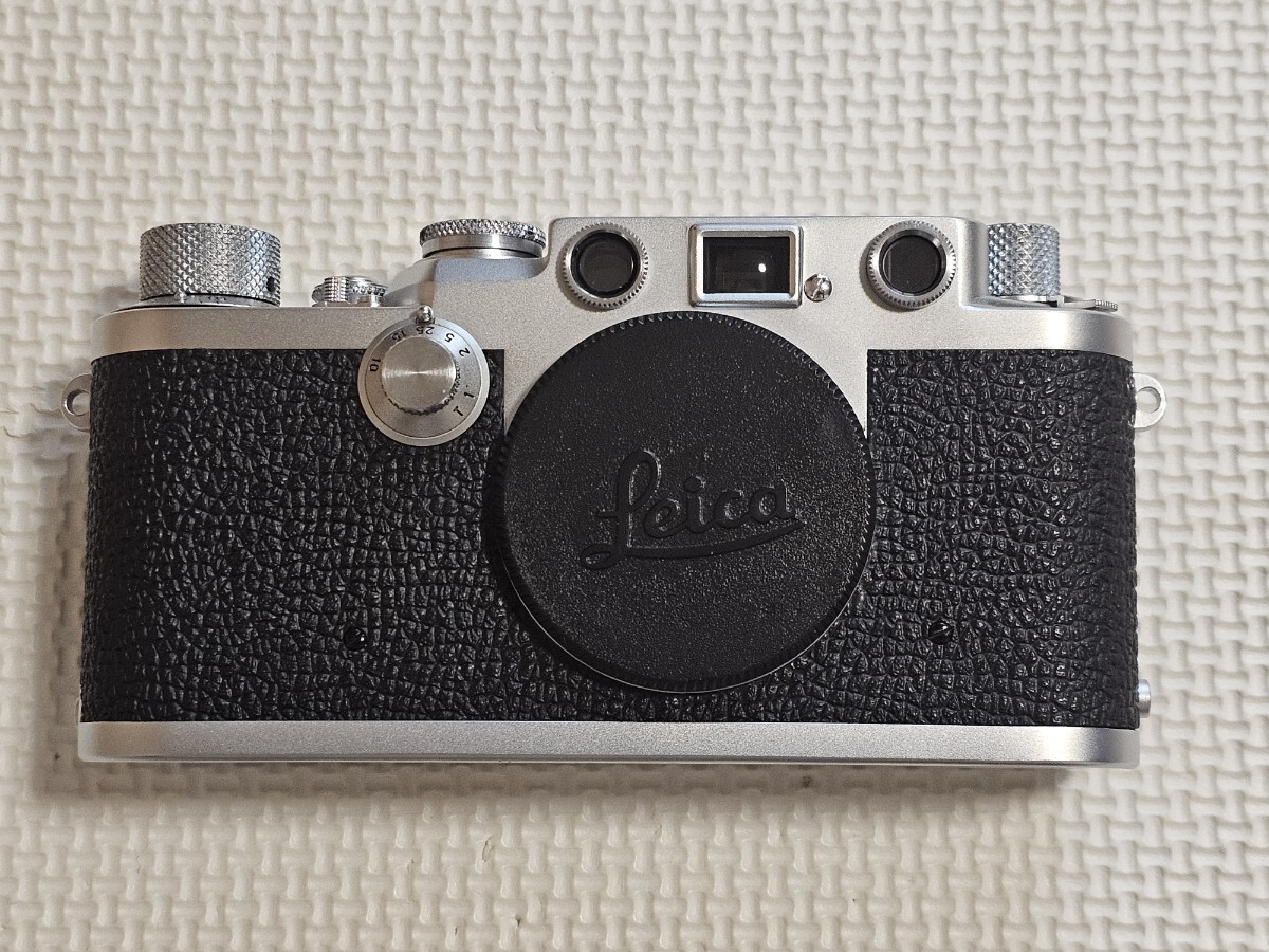 【極美品】バルナックライカ Leica Ⅲf コレクター保管品 ボディキャップ付 ライカ拍卖