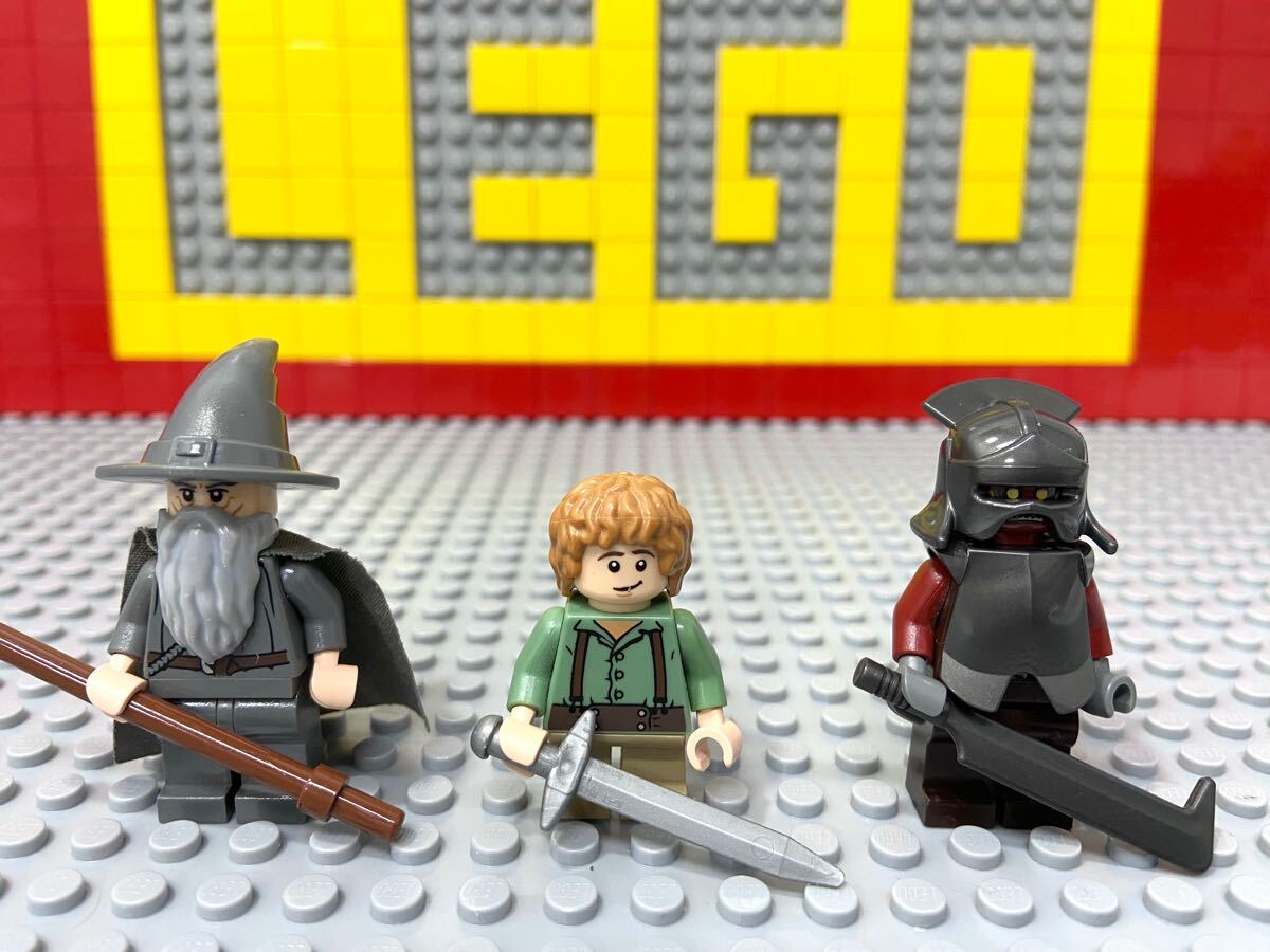 ☆ロードオブザリング☆ レゴ ミニフィグ ウルクハイ フロド ガンダルフ 人形 ホビット オーク C111108拍卖