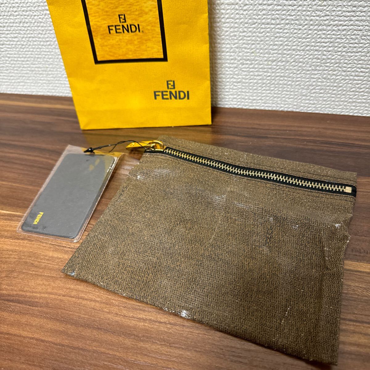 FENDI フェンディ ヴィンテージミニポーチ拍卖