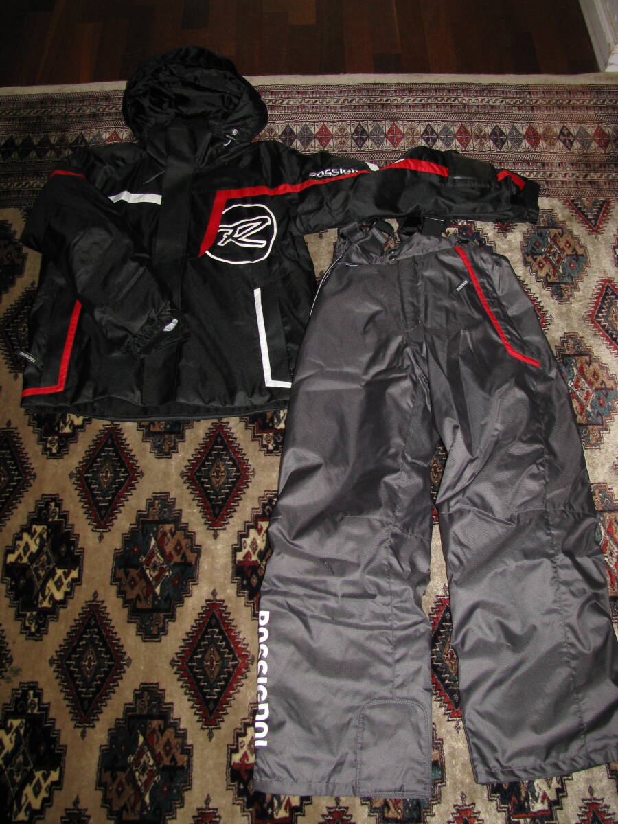 ロシニョール/ROSSIGNOL ジュニア用スキーウェア上下セット 145-155㎝ 中古拍卖