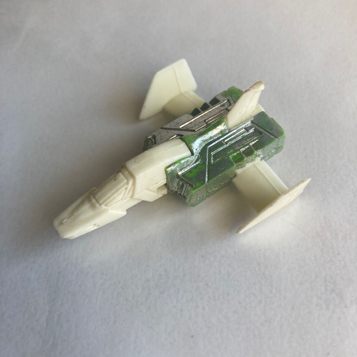 ■昭和レトロ ガンダム コアファイター ミニプラ コスモス?駄玩具 メッキ フィギュア ガチャ当時物b■検おまけ食玩消しゴム昔古い超合金拍卖