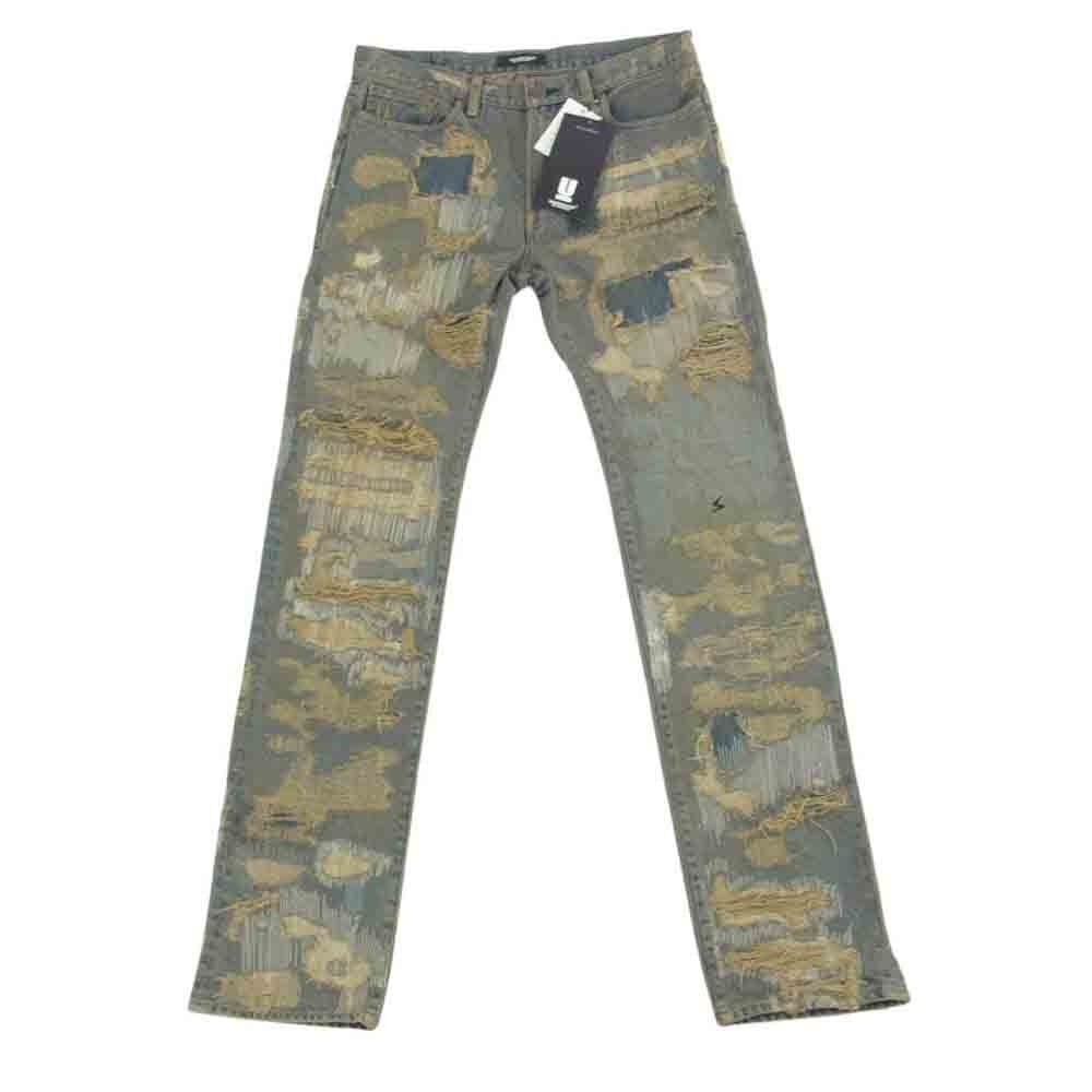 UNDERCOVER アンダーカバー 85デニム ARTS&CRAFTS 復刻 COMPLEXCON限定 コンプレックスコン クラッシュ&リペアデニム【新古品】【中古】拍卖