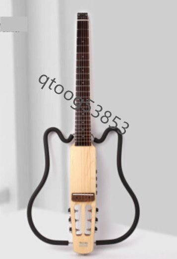 ポータブルサイレントギター1個 カナディアンメープルウッド 22フレット 折りたたみ式楽器 おすすめ拍卖