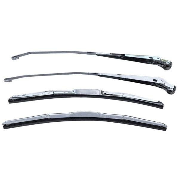 いすゞ2t 07エルフ ハイキャブ H19.1~R5.2メッキワイパーアーム&ブレードセット JP-YG014拍卖