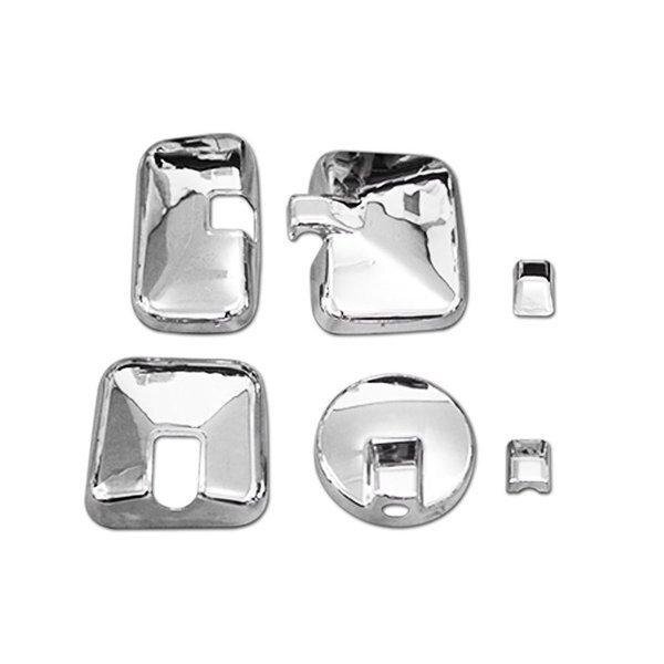 ミラーカバー フルコンファイター メッキ 三菱 ふそう サイド アンダーミラー カバー 1台分 セット ZERO AP-T036拍卖