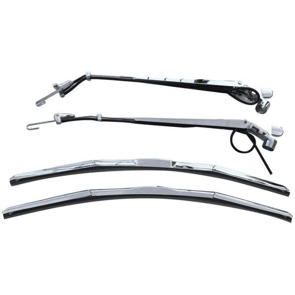 日野 17レンジャー 標準車 ワイド車 平成29年6月~現行 メッキ ワイパーアーム ワイパーブレード ワイパーセット JP-YG016拍卖