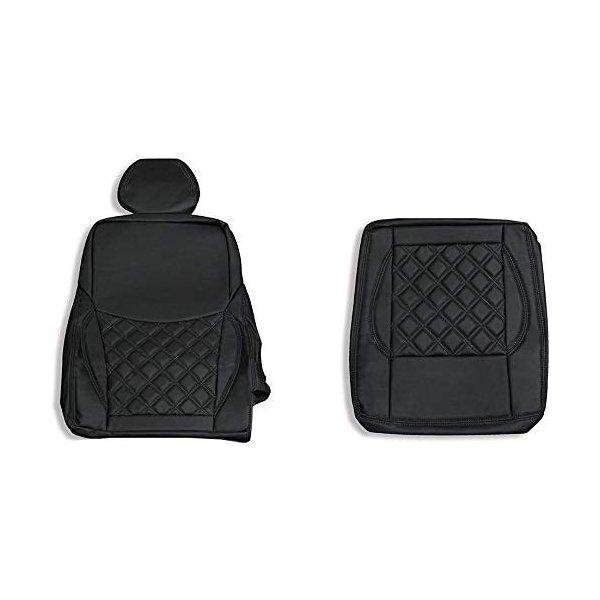 シートカバー UD クオン 平成23年8月~平成29年3月 助手席 ダイヤキルト キルティング ブラックキルト AP-CV003L-BK拍卖