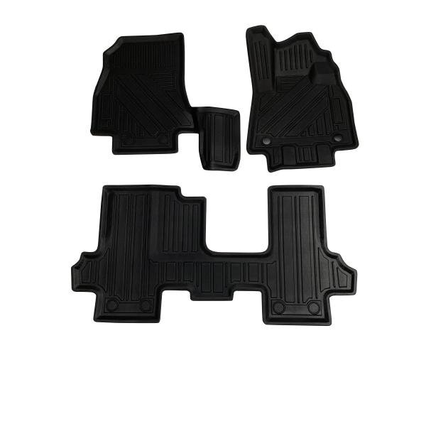 三菱 デリカ D5 3Dフロアマット TPE 立体成型 3Dカーマット ズレ防止 内装 カスタム パーツ 消臭 防水 ラバーマット JP-GM206FS拍卖