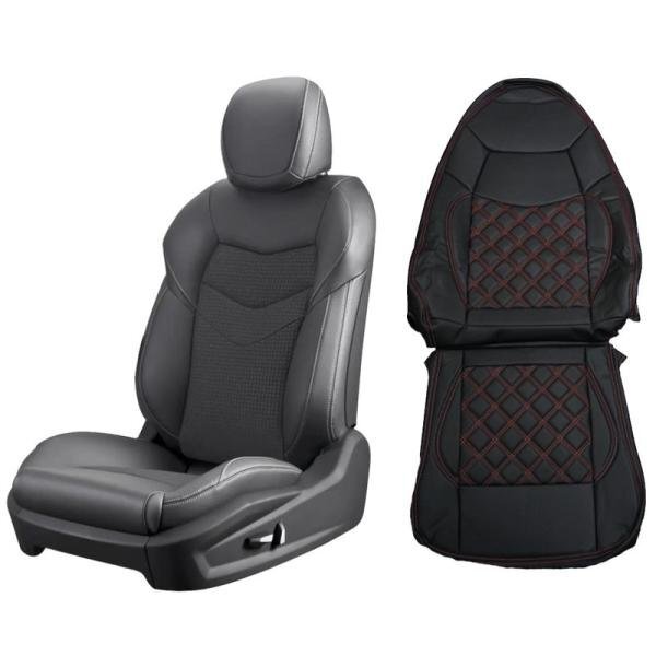 デュトロ ダイナ トヨエース シングルキャブ 標準 R1/5~ シートカバー ダイヤカット レッド キルト 艶無し PVC一別型 JP-YT125L-RD拍卖