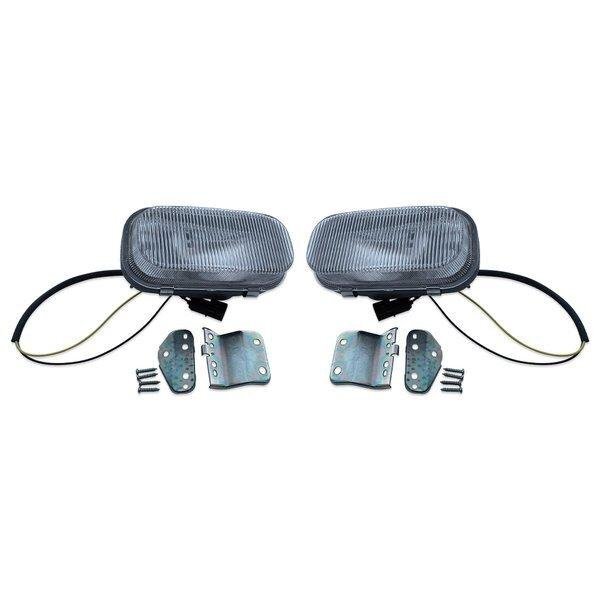 三菱ふそう NEWキャンター 平成5年11月~平成14年6月 純正タイプ クリア フォグランプ 左右セット 運転席側 助手席側 JP-T302-1LR拍卖