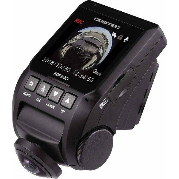 COMTECコムテックHDR360G高性能360°ドライブレコーダー コムテック HDR360G GPS+360°カメラ搭載拍卖