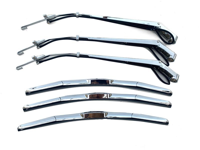 日野 大型 NEWプロフィア/エアループプロフィア(H15.11~H29.4頃) クロームメッキワイパーアーム&ブレードセット JP-YG002拍卖