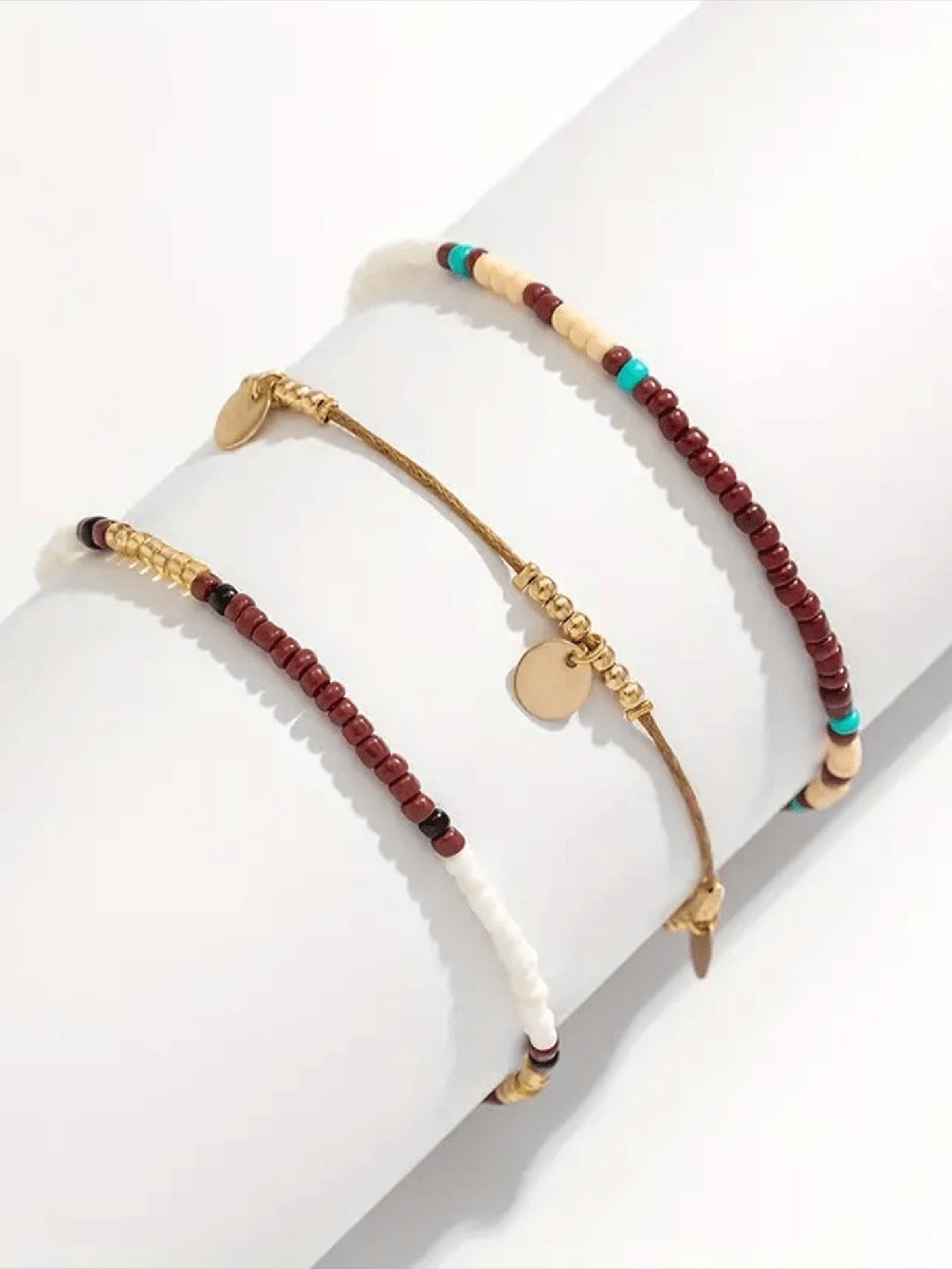 ジュエリー レディース フットアクセサリー パール カウリー シェル アンクレット 足首飾り 1つ拍卖