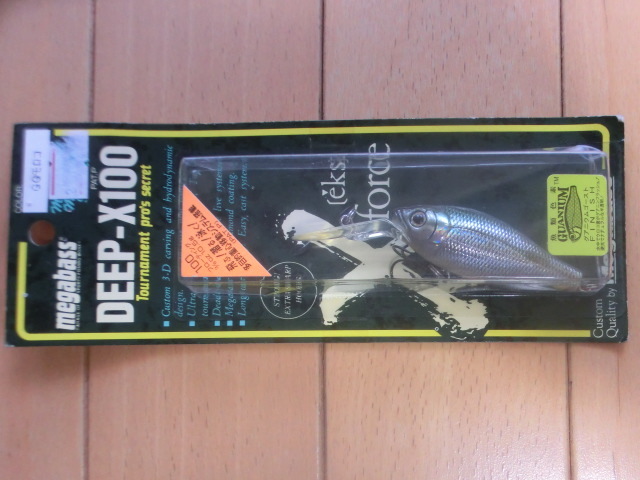 新品未開封 メガバス ディープX DEEP-X 100 1999 GGモロコ MEGABASS拍卖