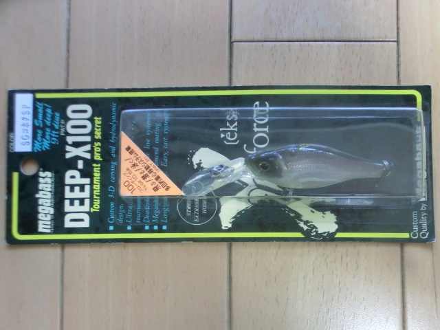 新品未開封 メガバス ディープX DEEP-X 100 1998 SGコホクSP MEGABASS拍卖