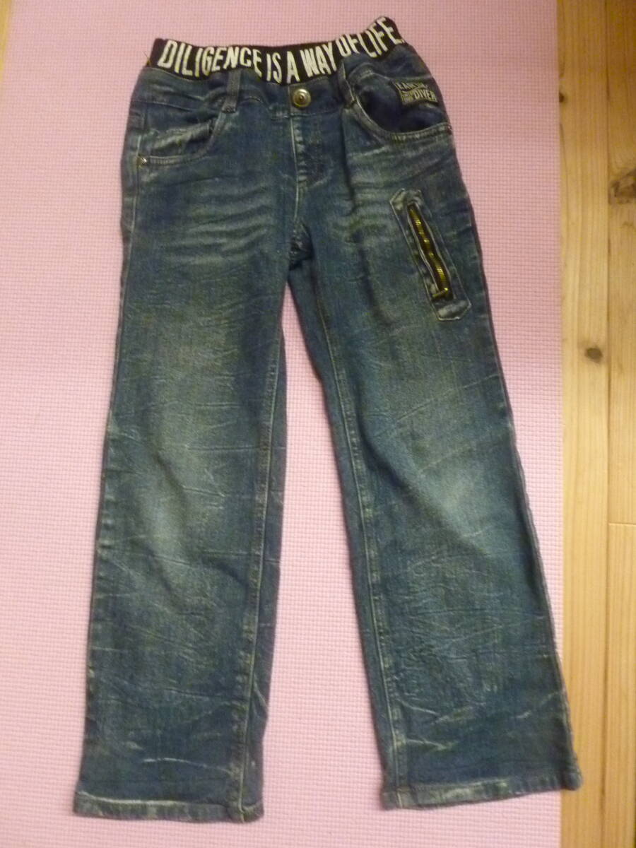 140サイズ ウェスト総ゴム 細身 ジーパン拍卖