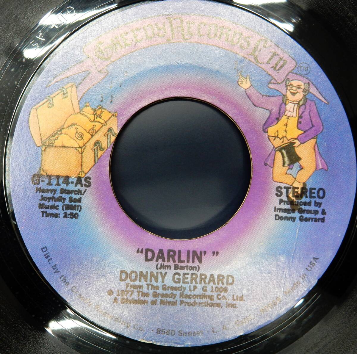 EP) DONNY GERRARD DARLIN拍卖