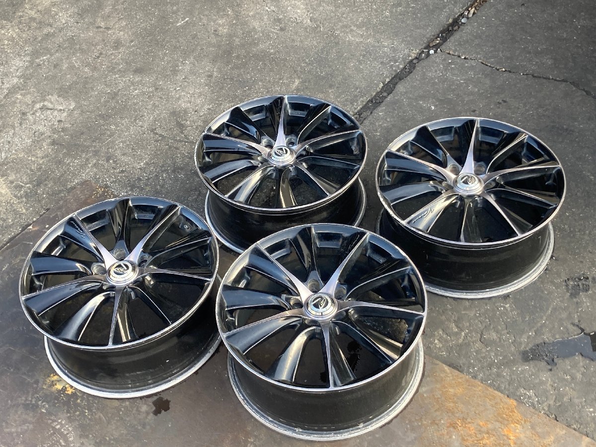 RAYS レイズ VERSUS ヴェルサス ホイール 4本セット 18インチ 7.5J PCD 114.3 +55 5H 8676拍卖