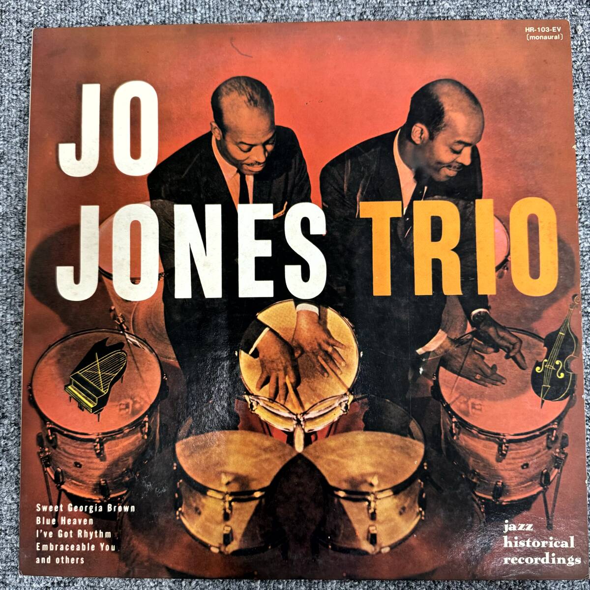 ジョー・ジョンズ・トリオ JO JONES TRIO HR-103-EV ドラム ジャズ NB1121-032拍卖