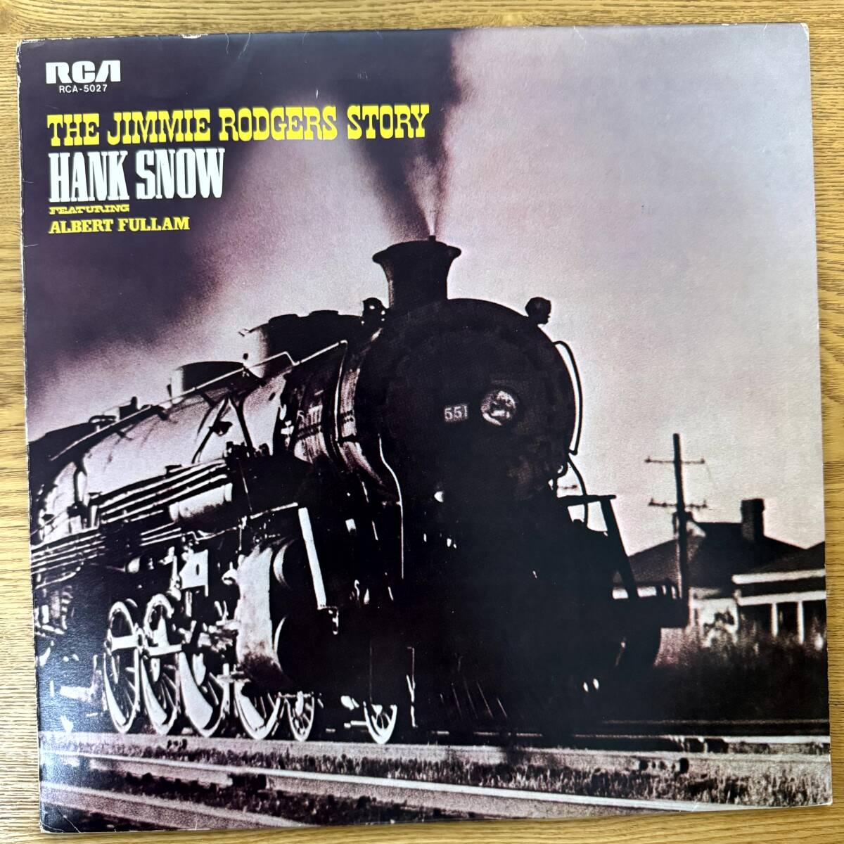 ハンク・スノウ「ジミー・ロジャース・ストーリー(1972年・RCA-5027)」B1128-006拍卖