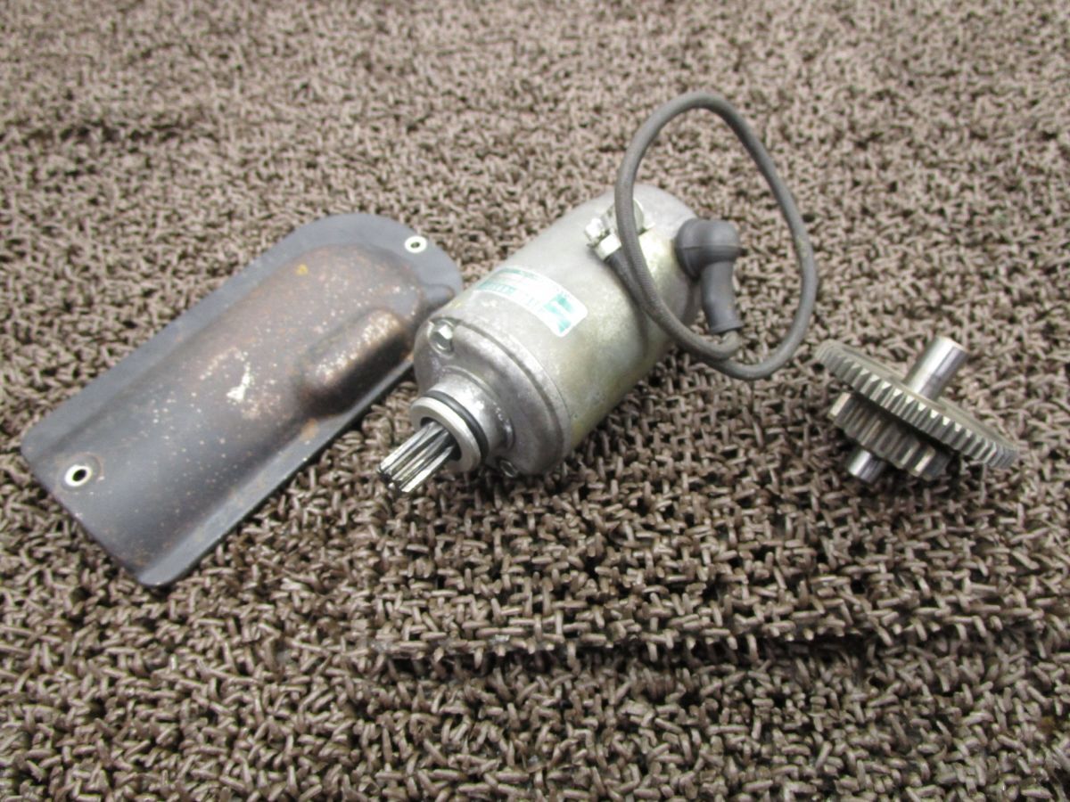 GSX1100S カタナ セルモーター ギア カバー △V50!GS110X 動作確認済み スズキ 【 GS110X 】 刀 KATANA キャブ車拍卖