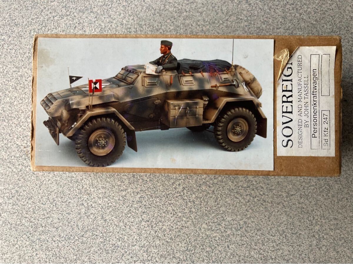 SOVEREIGNDISTRIBUTED BYHISTOREX AGENTS DOVER UKPersonenkraftwagenSd Kfz 247 ガレージキットキャストレジンガレキドイツ軍 WWⅡ拍卖