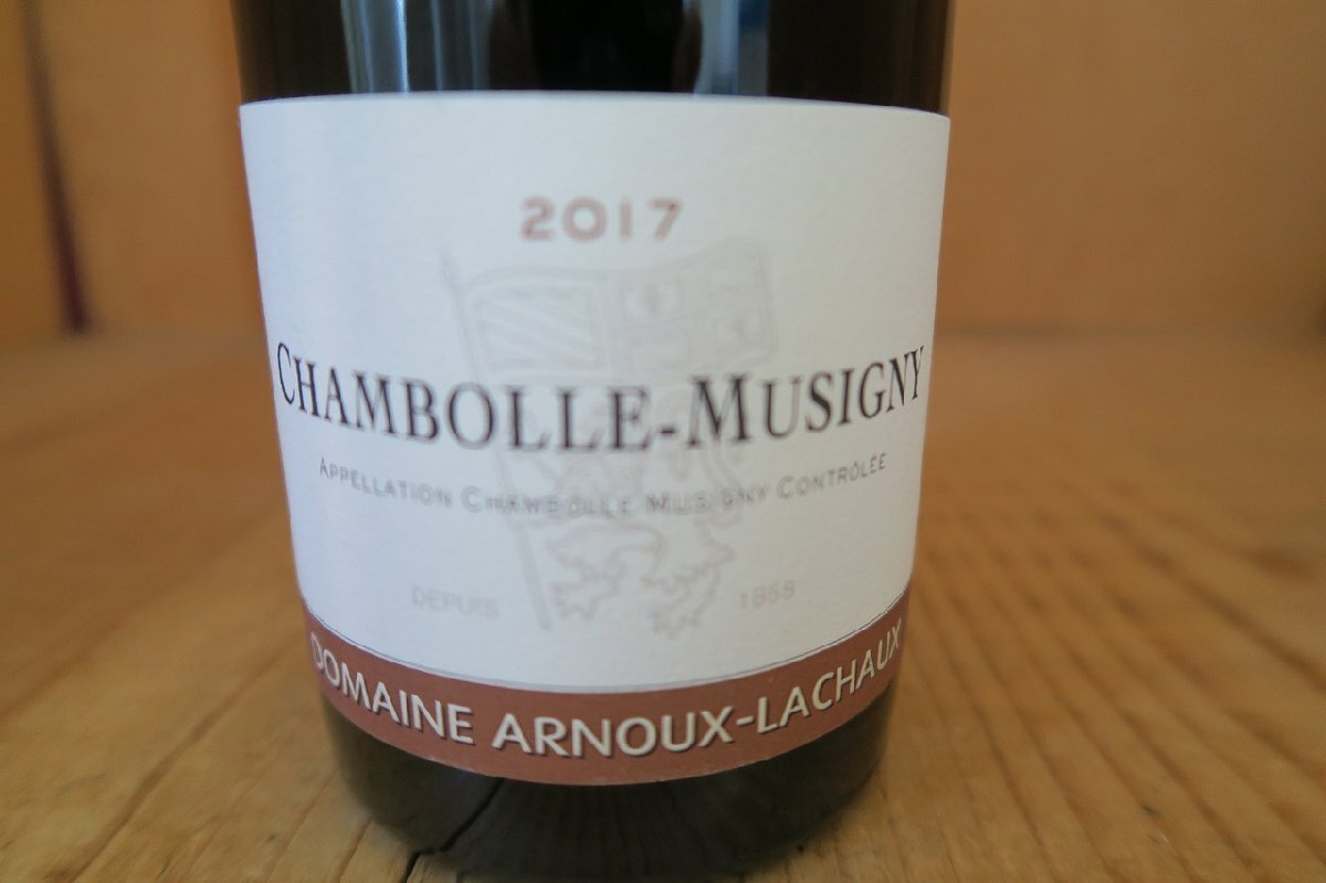 wineluvs/2017年☆★ドメーヌ・アルヌー・ラショー・シャンボール・ミュジニー☆★B3-1拍卖