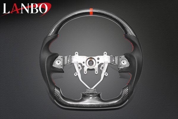 【M's】 スバル フォレスター SH# LANBO プレミアムスポーツ ステアリング ウェットカーボン×リアルレザー CB018B ランボ ハンドル拍卖