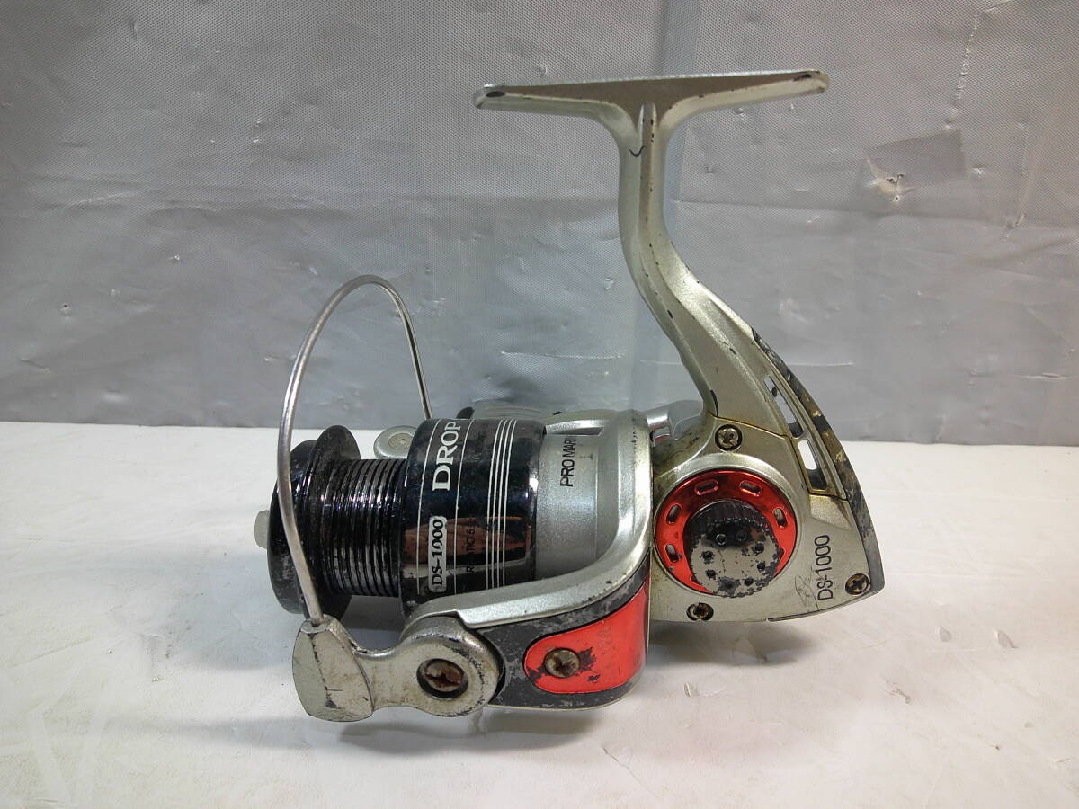 ★中古 DROP SPIN DS-1000 ドロップスピン リール スピニングリール拍卖